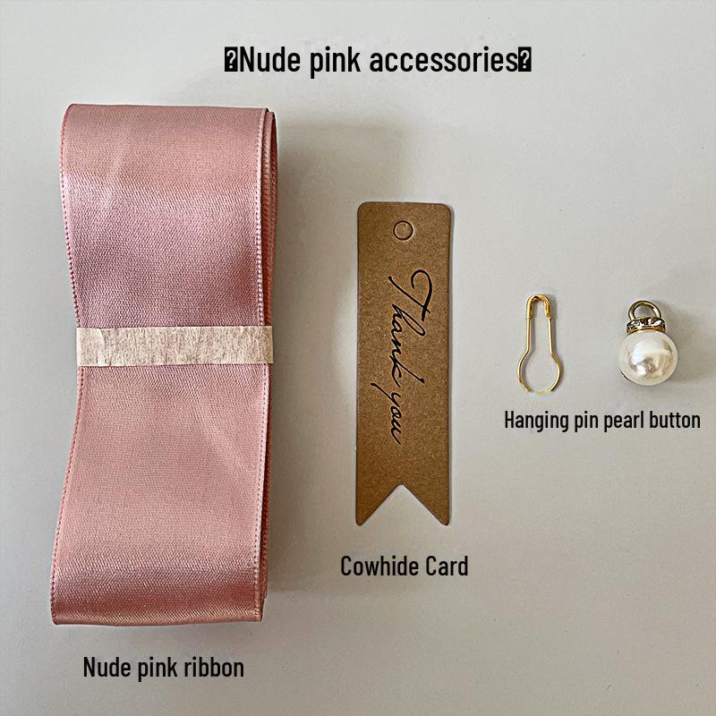 Прямоугольная подарочная корзина с крышкой, плетеная из бамбука и водорослей