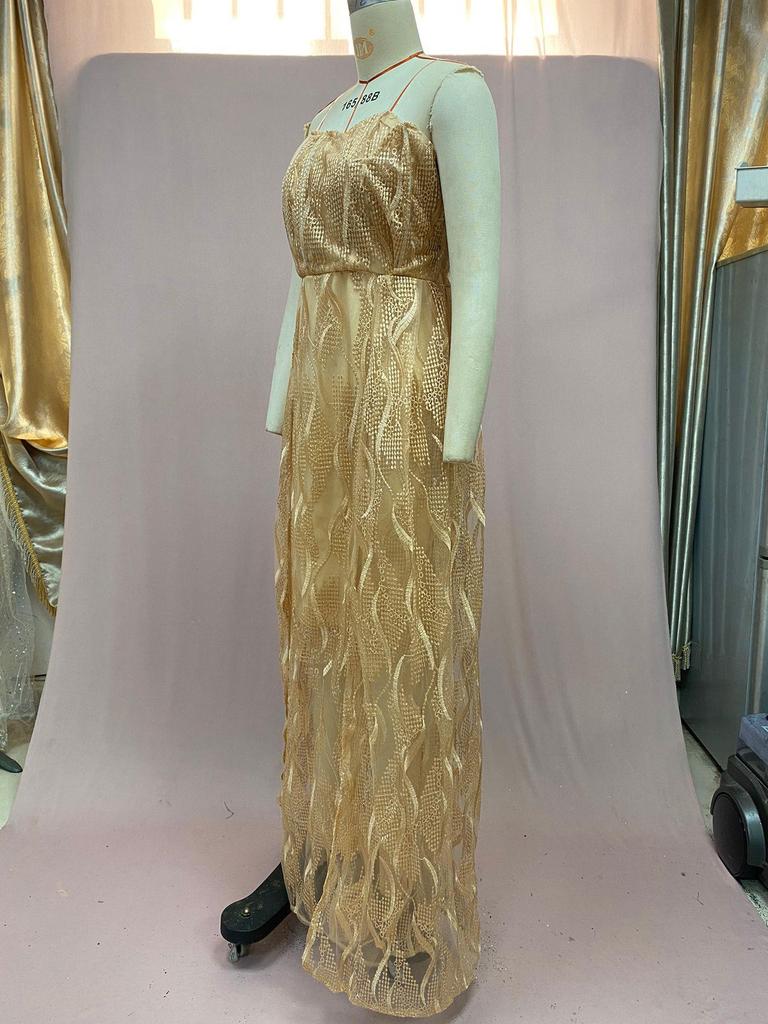 2025 European & American Women's Tube Top Evening Dress - Sexy, Elegant, Long Skirt.