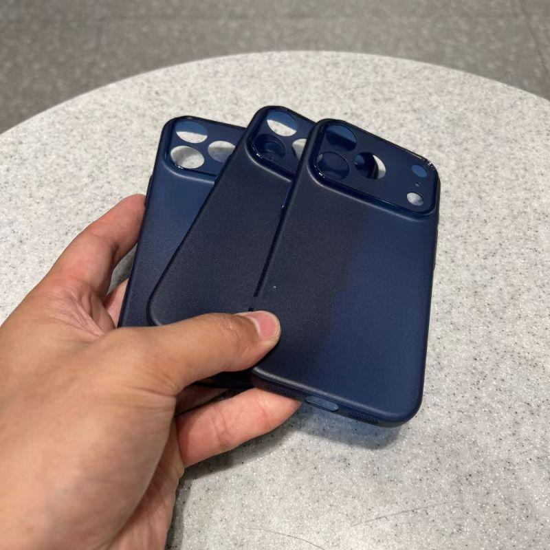 Новый темно-синий цвет Ультратонкий матовый ПП чехол для телефона Apple iphone 17 Pro Max Тонкая крышка iphone17 Pro Max 17 Air Тонкий чехол