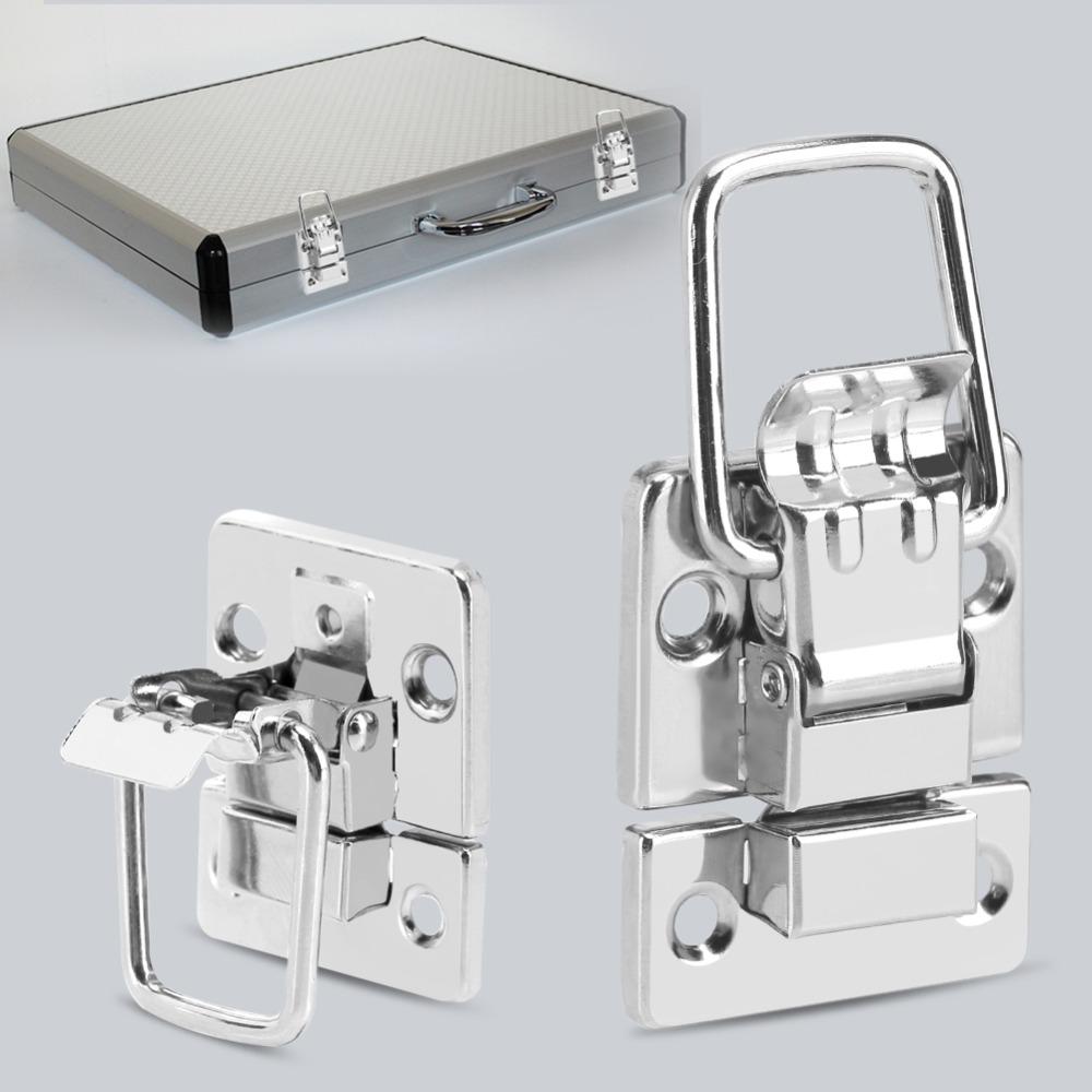 10pcs 30*44mm Toggle Latch Catch Silver Fastener Toggle Latch Hasp Latch Hardware  Jewelry Box