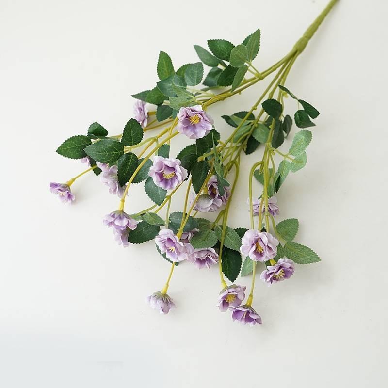 Реалистичный Букет из Шелковых Роз Для Декора Дома Маленькие Искусственные Розы Для Свадебных Центральных Композиций