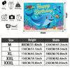 Under The Sea Party Photo Backdrop 1pc - Polyester Background