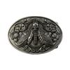 Мужская повседневная модная пряжка для ремня из сплава с рисунком моли и черепа, 4,0 см, Модный персонализированный дизайн
