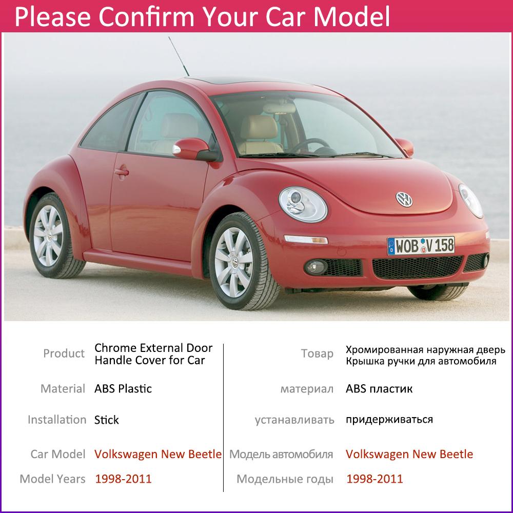 Для Volkswagen VW New Beetle 1998 ~ 2011 хромированная крышка дверной ручки автомобильные аксессуары набор накладок 1999 2001 2003 2005 2007