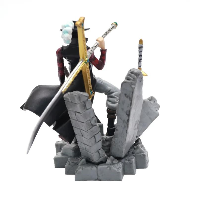Аниме Фигурка One Piece Битва над Куполом Дракуль Михоук Фигурка Действия Модель Figma Статуэтка Коллекционная Игрушка Настольное Украшение