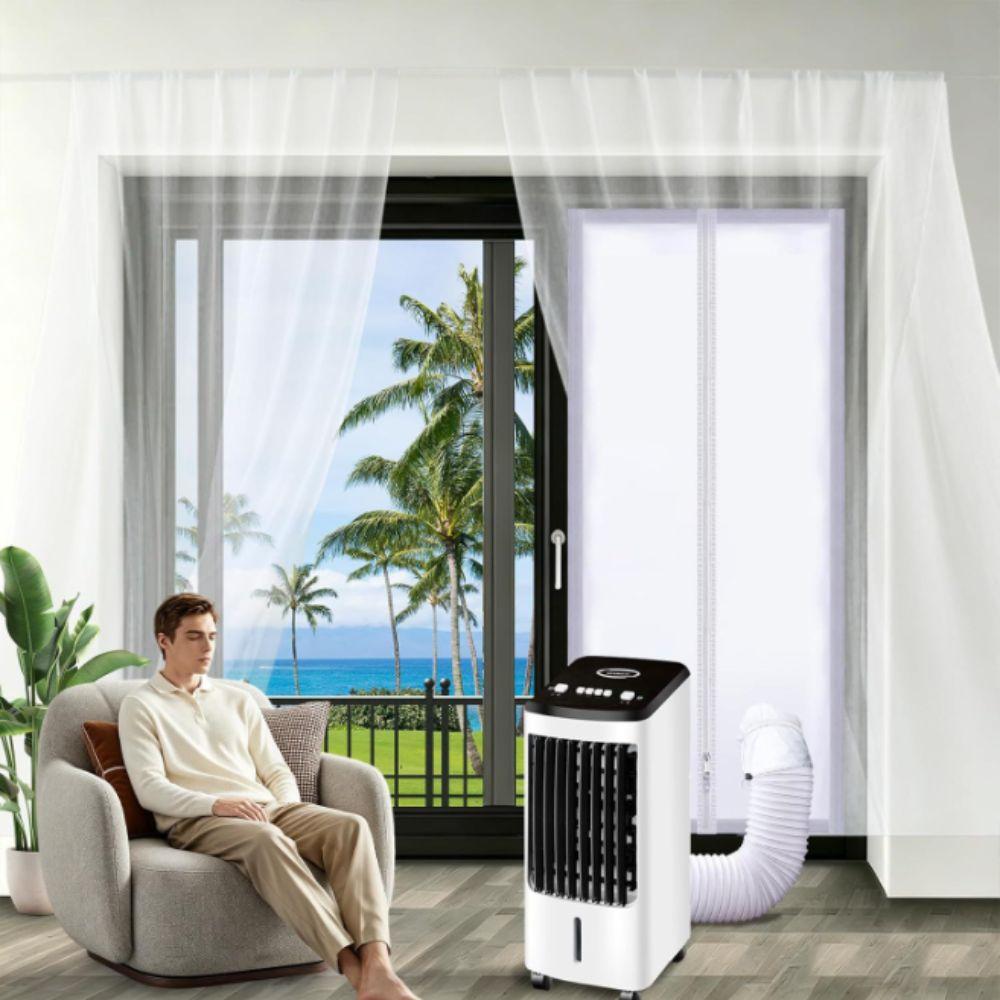 Easy To Install Mobile Air Conditioner Door Seal Portable Sliding Door Seal Home Cooling