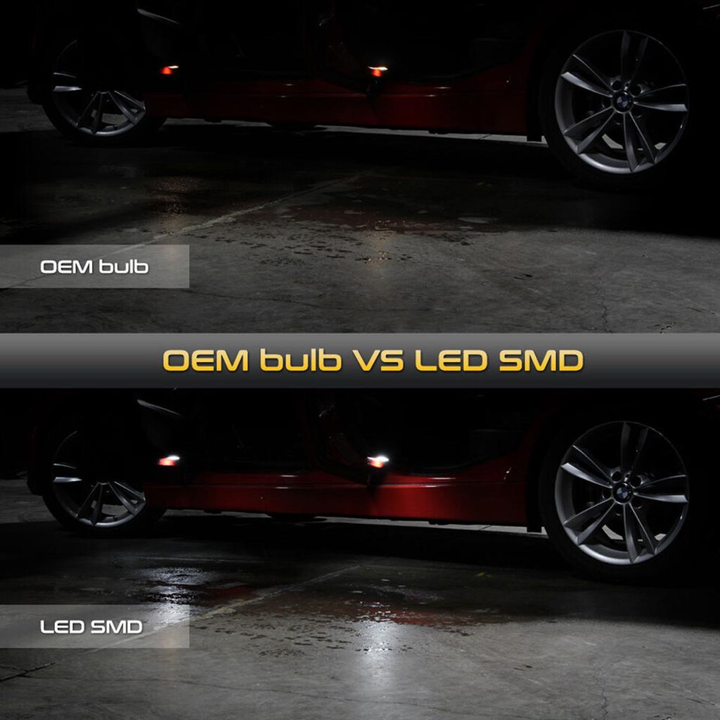 1 шт., белый светодиодный светильник для дверей, салон для ног, багажник, бардачок, светильник для багажа для F20 E46 E90 E39 E60 E65 F01 F84, аксессуары