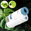 80-200x Pocket Microscope High Definition Children Microscope Electric Mini Microscope  Outdoor
