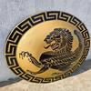 Authentic Greek Hoplite Shield  Handcrafted costume design Wooden Greek Warrior Wall home decor.