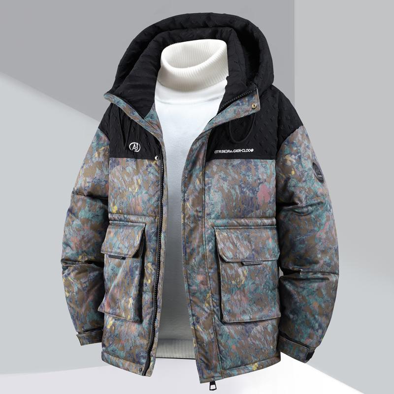 Модные мужские парки больших размеров 5XL-11XL, зимнее пальто оверсайз с капюшоном, повседневная свободная толстая теплая верхняя одежда, мужские куртки