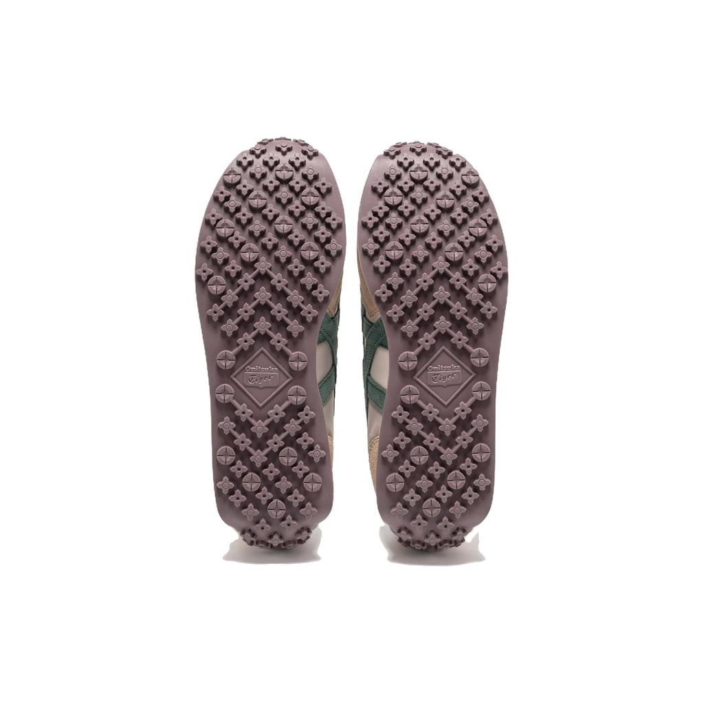 ONITSUKA TIGER Edr 78 Mesh Leather Comfortable Versatile Shock Absorbing Durable Low Top Casual Shoes Unisex Sneaker Brown Green 1183C263-250