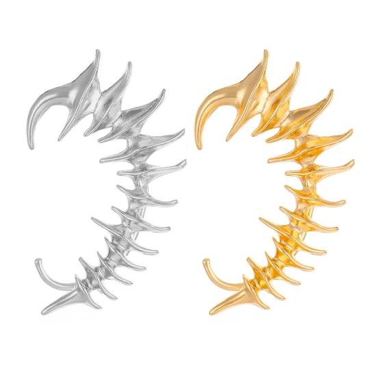 Yousheng 1Pc Ear Hook Серьги Металлические Легкие Имитация Цветка Ухо Обертывание Однотонные Легкие Сплава Серьги Кафф