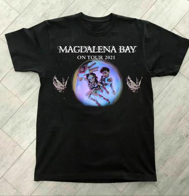 Винтажная футболка с логотипом группы Magdalena Bay Tour Размер от S до 5XL NZ099 БЕСПЛАТНАЯ ДОСТАВКА Унисекс Футболка