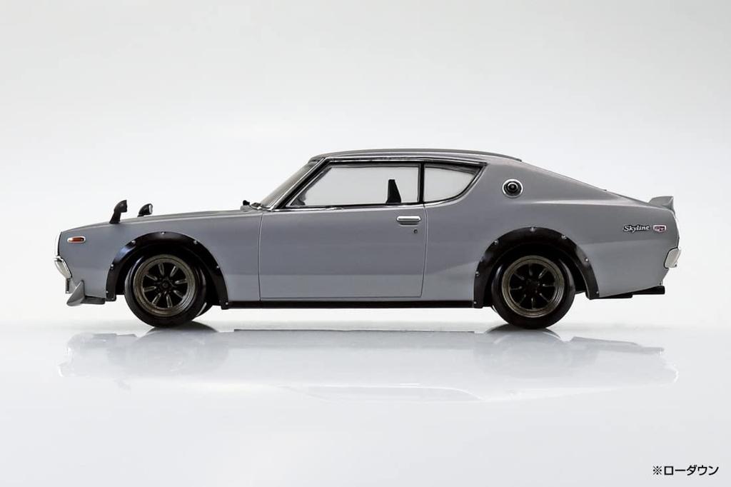 Aoshima Bunka Kyozai Серия Snap Kit Nissan C110 Skyline Custom Пластиковая модель 1/32 GT-R (Серебряный) Предварительно окрашенный №18-SP1
