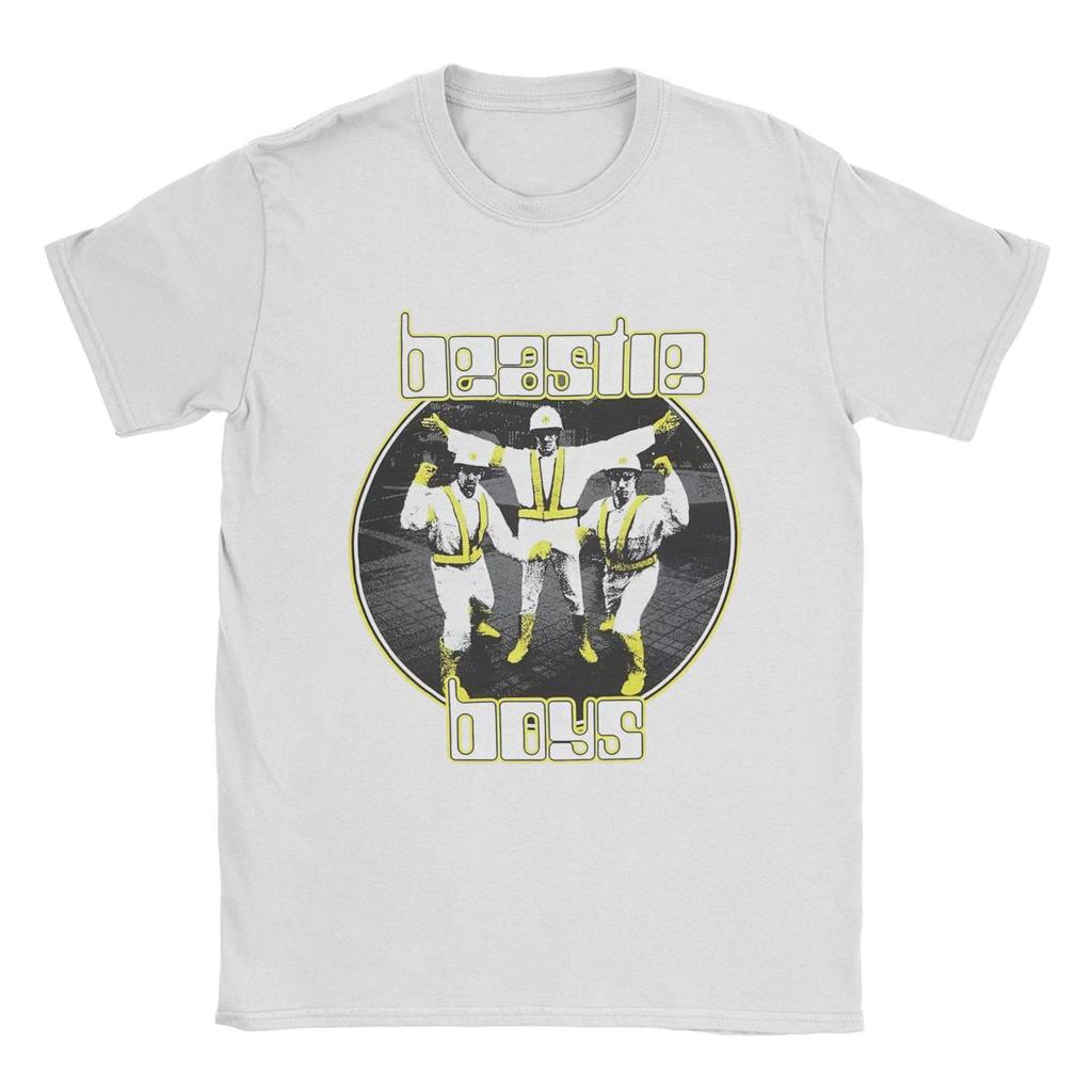 Футболки с групповым фото Beastie Boys Intergalactic для мужчин, креативная футболка из чистого хлопка, футболка с коротким рукавом, летняя одежда
