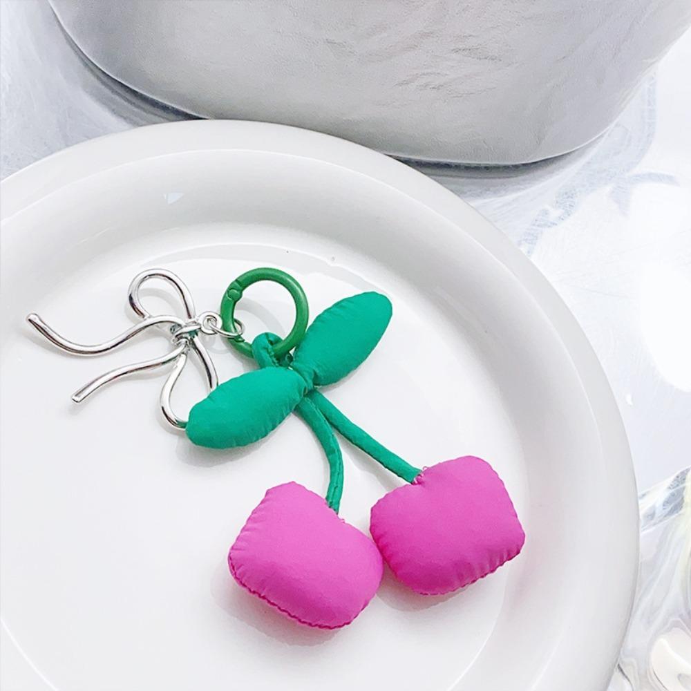 Alloy Fruit Keyrings Multifunctional Bag Charm Elegant Key Ornament Key Accessories