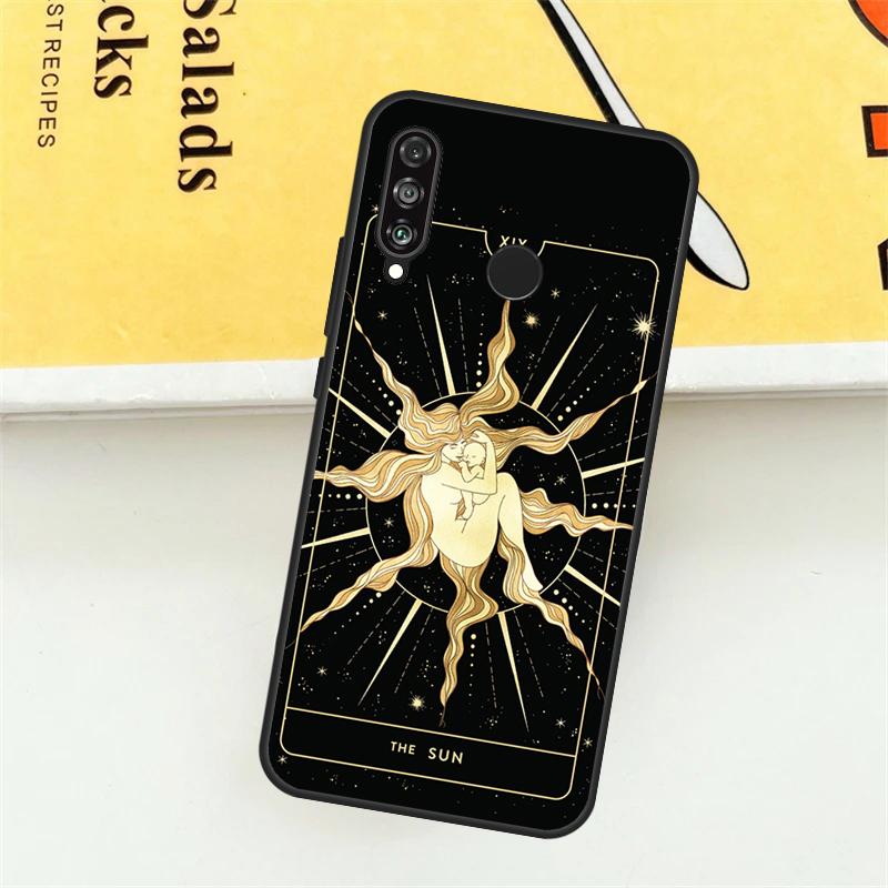 Лунная ведьма Таро Мистический тотем Чехол Для Huawei Nova 5T 9 10 SE 11i 8i 7i 3i Y61 Y91 Y60 Y70 Y90 P20 P40 Lite P30 Pro Чехол
