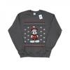 Mens Mickey Mouse Scarf Christmas Sweatshirt