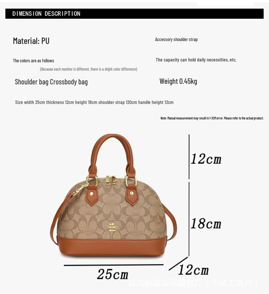 Women's Retro Print Versatile Tote: European & American Fashion Shoulder Crossbody Bag