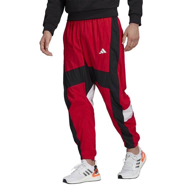 adidas Мужские вязаные спортивные штаны Светло-алый FI4685