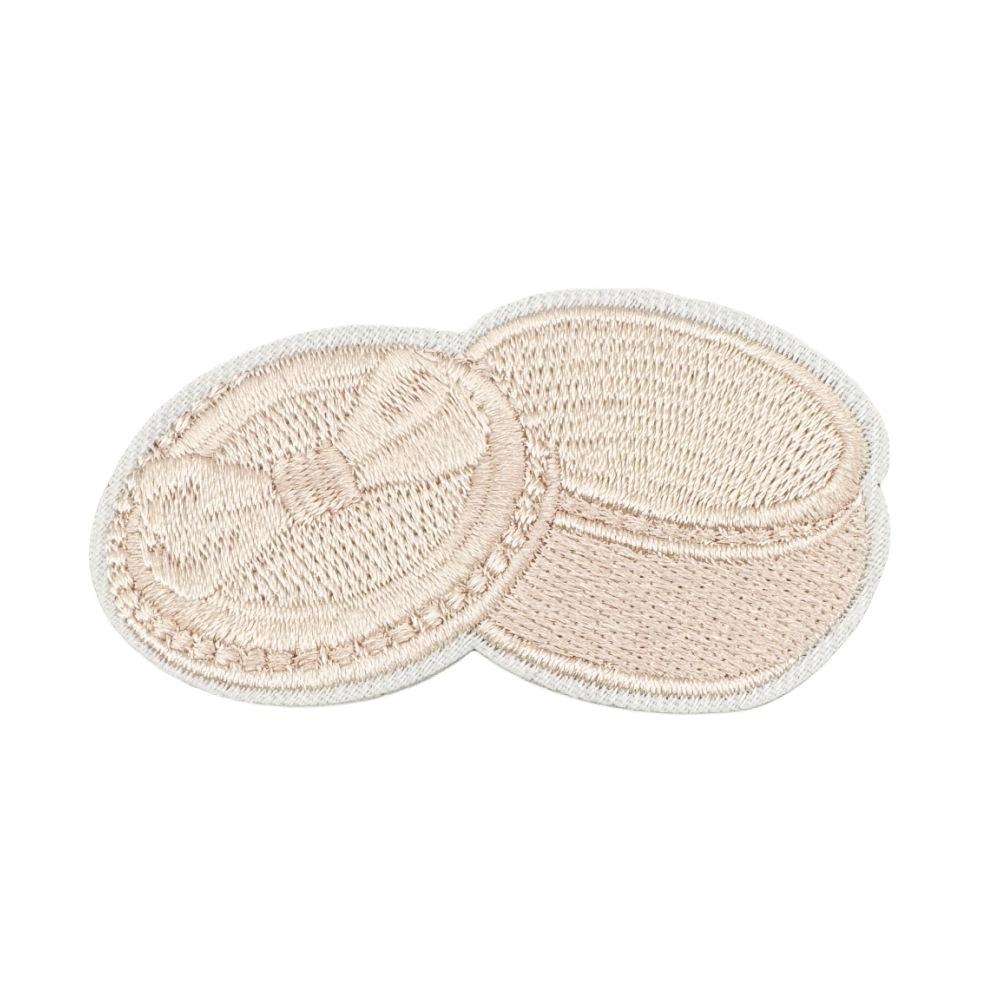 Милая однотонная мультяшная вышивка, тканевая наклейка, компьютерная вышивка, приутюживаемая тканевая наклейка, вышитая нашивка, модель с термоклеем