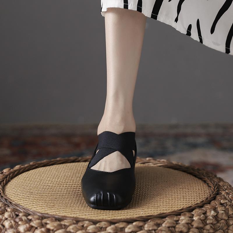 Винтажные балетки, женские туфли-лодочки на плоской подошве со шнуровкой и квадратным носком, туфли Мэри Джейн