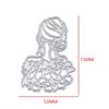 Girl Back Design Style Metal Cutting Die Stencil for DIY Scrapbooking Album Photo Embossing Paper Card Craft Decor