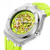 Mechanical Watch Men's New Silicone Band Waterproof Student Watch