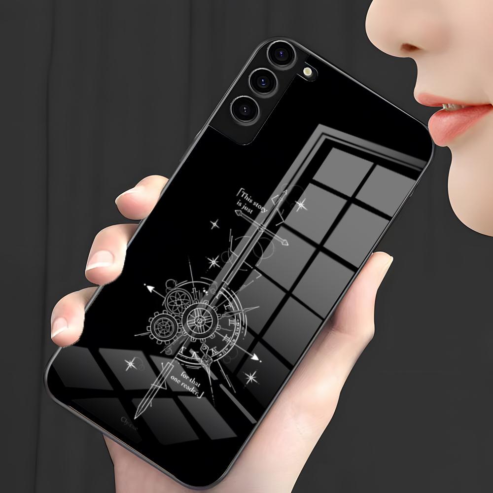 Чехол для телефона Аниме Всеведущий Читатель Для Samsung A25 A13 A33 5G A54 A36 A35 A56 A52 A14 Ударопрочный Стеклянный Чехол