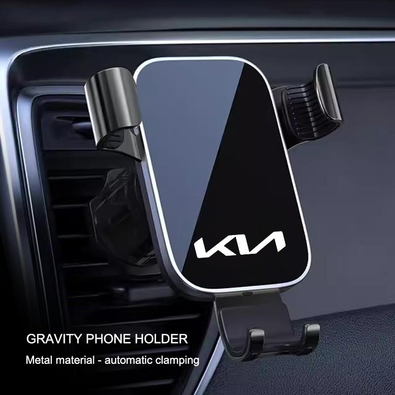 EKSP2 Car Interior Cell Phone Holder Vent Phone GPS Stand Support For KIA K9 Sportage Niro K5 Carnival EV6 EV9 EV3 Stinger Forte Ceed