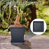 Plant Saucer Square High Density Plastic Drip Tray Indoor Outdoor Garden Pots Overwatering Prevention Saucer