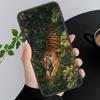 Чехол для телефона Samsung A55 A16 A56 A36 A35 A15 A53 A54 A33 A34 A25 A05S A52 A52S A14 A26 A71 Арт с тигром