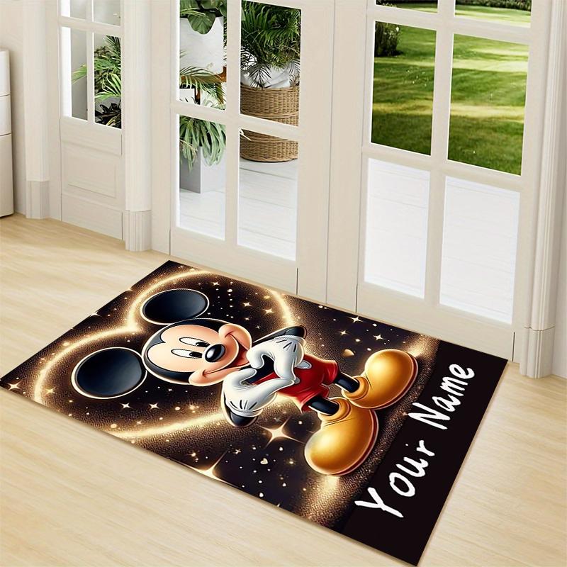 Custom Name Princesses Together Carpet Rug Customizable Soft Washable Anti-Slip Home Living Room Sofa Mats Personalized Rug. 090991