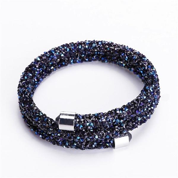 Bracelets Fashion Shiny Wrap Bracelet Full Bangle for Women ADM