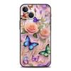 Чехол-бампер с дизайном бабочки для iPhone 17 16 15 14 13 12 Pro Max 11 Pro Max 17 AIR Plus Ударопрочный Мягкий ТПУ Корпус Fundas