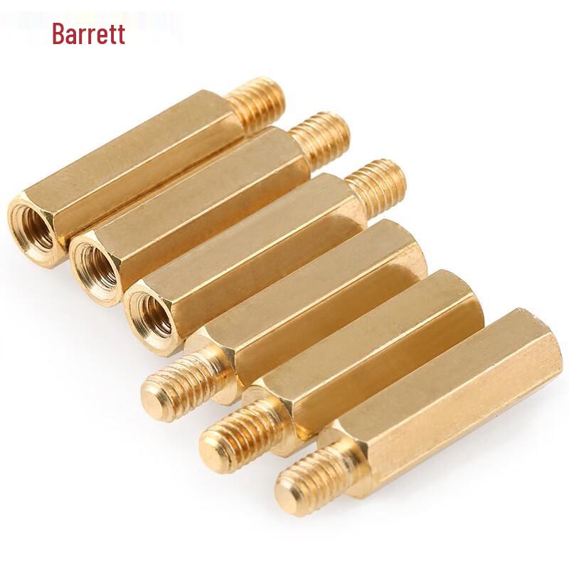 Bairuite Single Head Hex Copper Standoff Screws