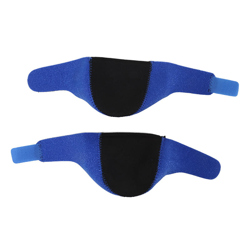 1 Pair Of Heel Protection Sleeves Shock-absorbing Pressure Height Increasing Pad Silicone Anti Slip Half Pad
