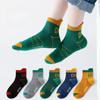 5 Pair Children's Socks Thin Cotton Boys' Sports Socks Tube Socks