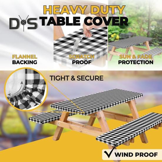 4 шт./компл. маслянистые грязеотталкивающие покрытия для стола полиэстер ТПУ материал водонепроницаемый легко моющийся скатерть для пикника на открытом воздухе