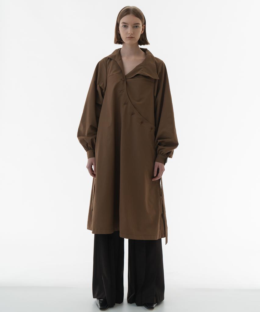 Biscuit Shop High Neck Oversized Dress