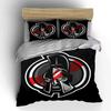 Helmeted warrior logo. Bedding sets Duvet cover sets Duvet covers Pillowcases(1*Duvet Cover 2*Pillowcases without duvet insert)