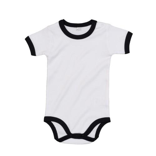 Детский боди-слип с контрастными рукавами Babybugz