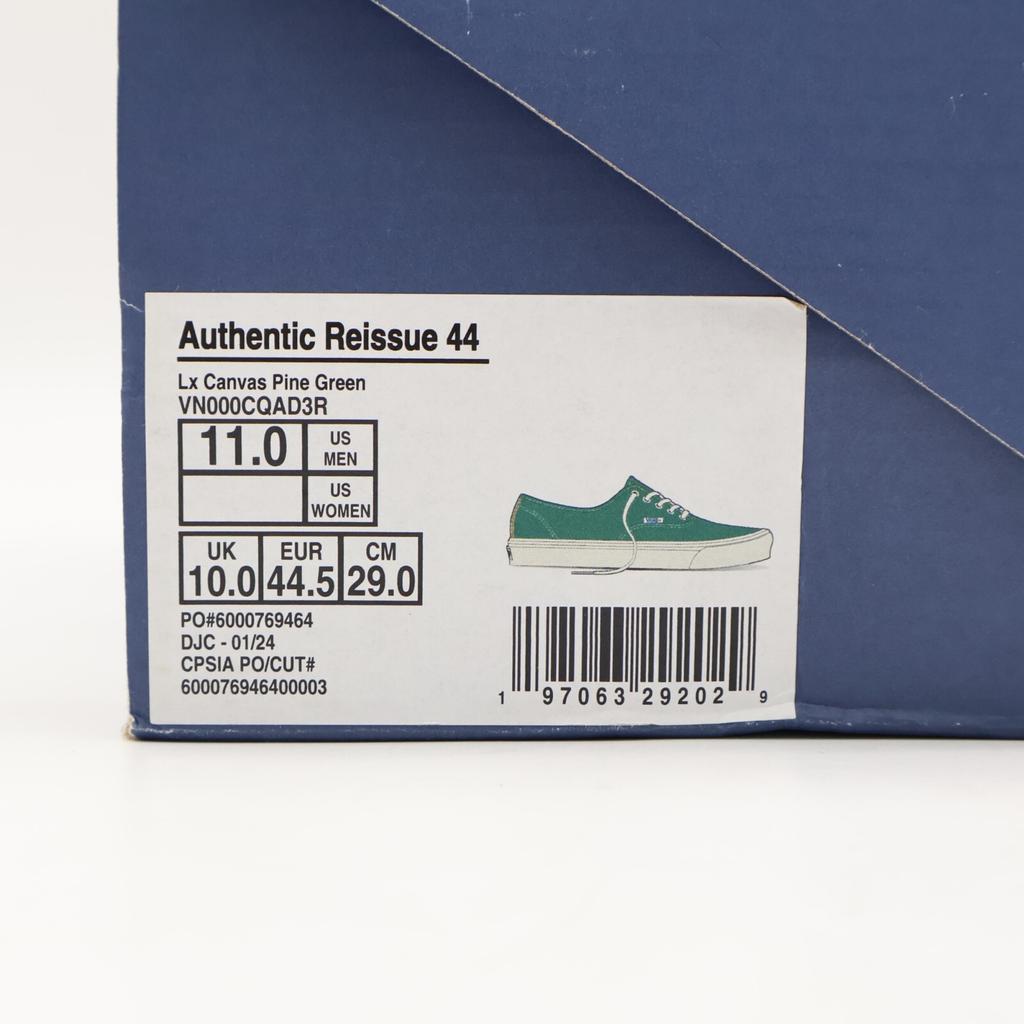 VN000CQAD3R VANS AUTHENTIC REISSUE 44 LX ХОЛСТ ПИХТОВЫЙ ЗЕЛЕНЫЙ (Мужской)