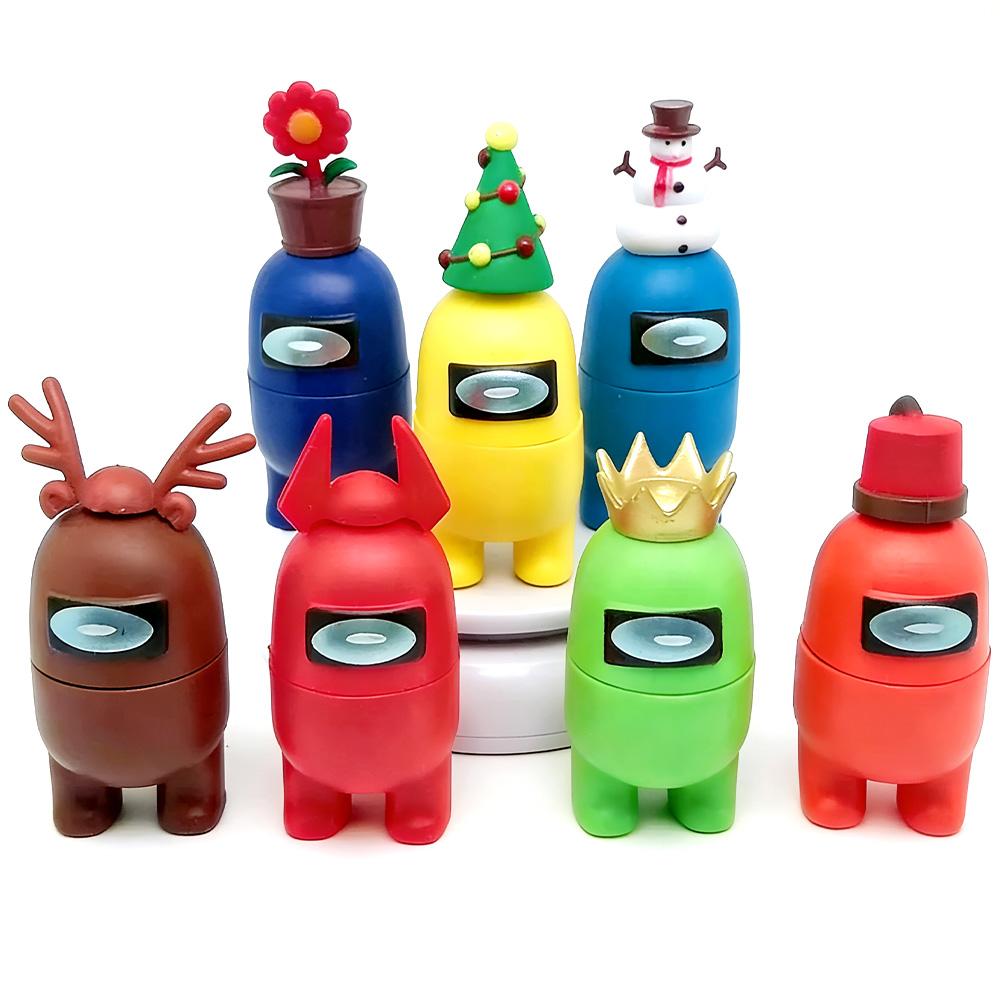 New 7/10/12PCS PVC Model Amonguse Action Figures Home Decoration Dolls Toys for Children Birthday Christmas Gifts