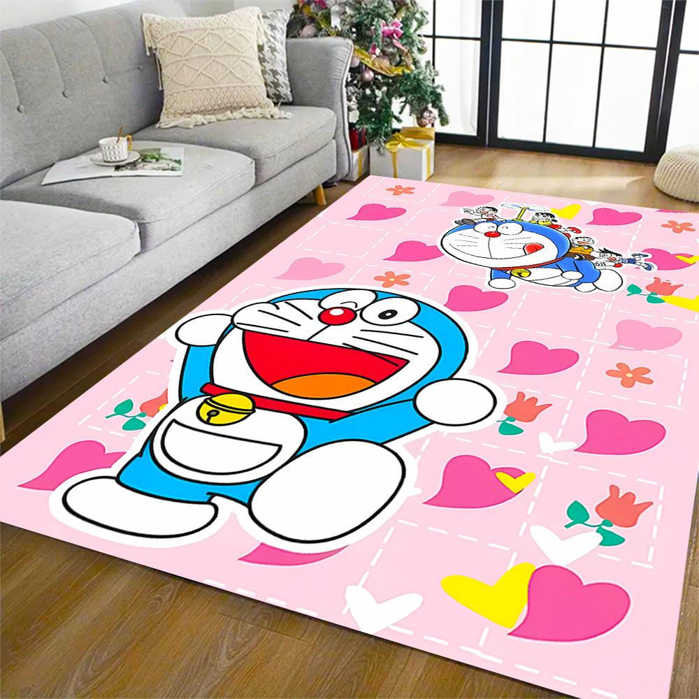 Doraemon Adventure Carpet Suitable for Hallway Study room Game Room Entryway Anti-slip Rug Office home decor Gift for Festivals