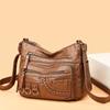 Vintage Pu Leather Luxury Purses and Handbags High Quality Women's Bag Design Multi-pocket Ladies Crossbody Shoulder Bags