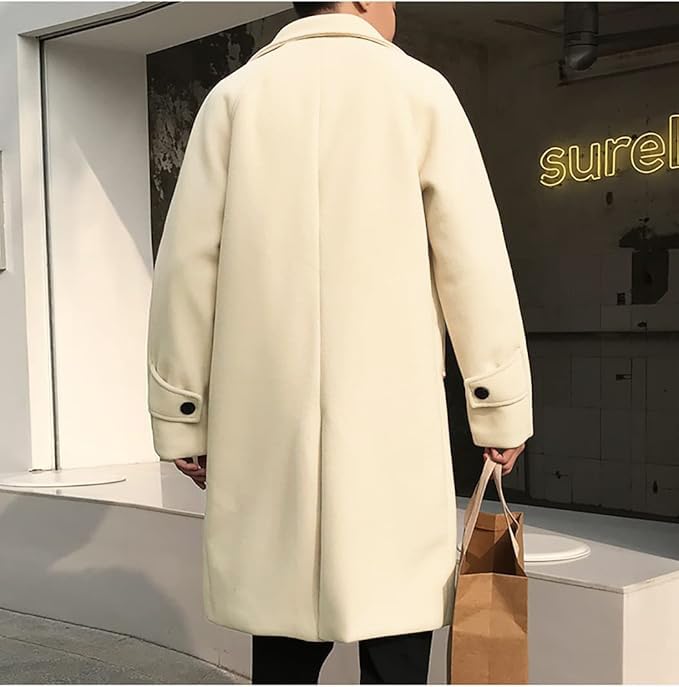 Мы выбрали Зимний Длинный Тренч Честерфилд Скамейка Деловая Повседневная Популярный Однотонный Холодный Большие Размеры Свободный Простой Мужской Пальто, Пальто, Пальто, Верхняя Одежда, Цвет,