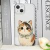 Мультяшная Масляная Живопись Животное Кот Прозрачный Чехол для Телефона для IPhone 17 Pro Max 16 15 11 12 14 13 Mini 7 8 Plus X XS XR Мягкий Чехол