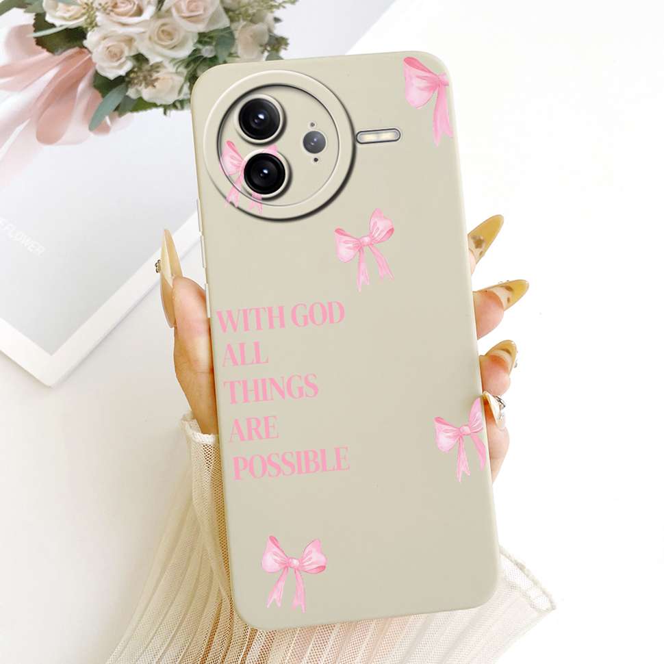 Чехол для Redmi K80 Pro 5G Мультяшное животное Подсолнух Мягкий силиконовый задний чехол для Redmi K80 Pro 24122RKC7C Чехлы для телефонов