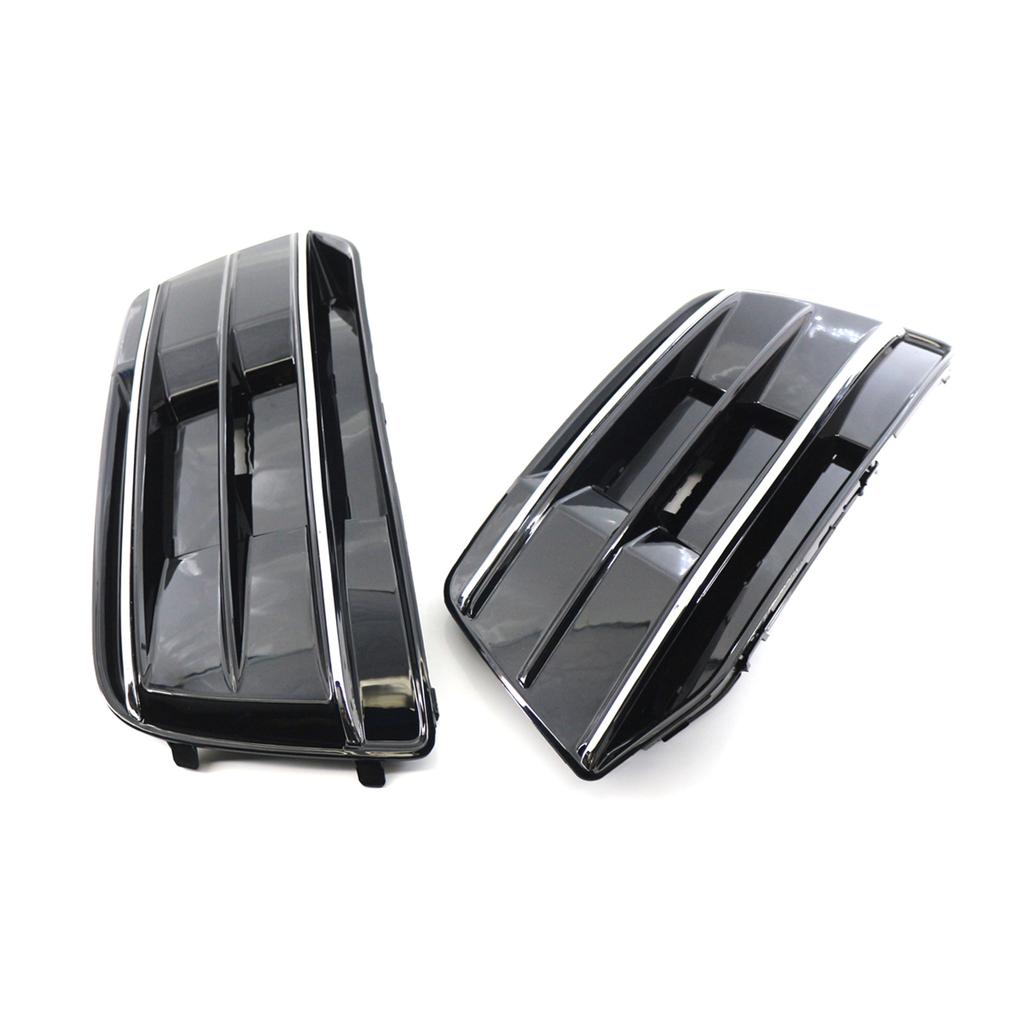 1 пара передних решеток бампера противотуманные фары крышка рамка отделка для Q5 2018 2019 2020 2021 2022 передняя решетка бампер корпус